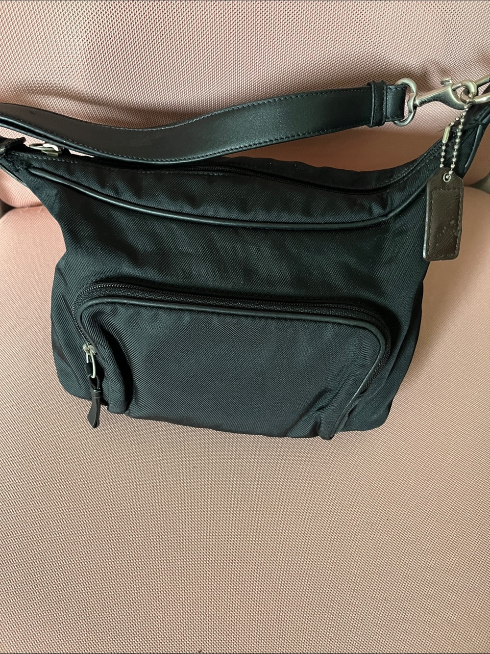 Coach Classic Black Womens Crossbody Bag - Durable Everyday Carry